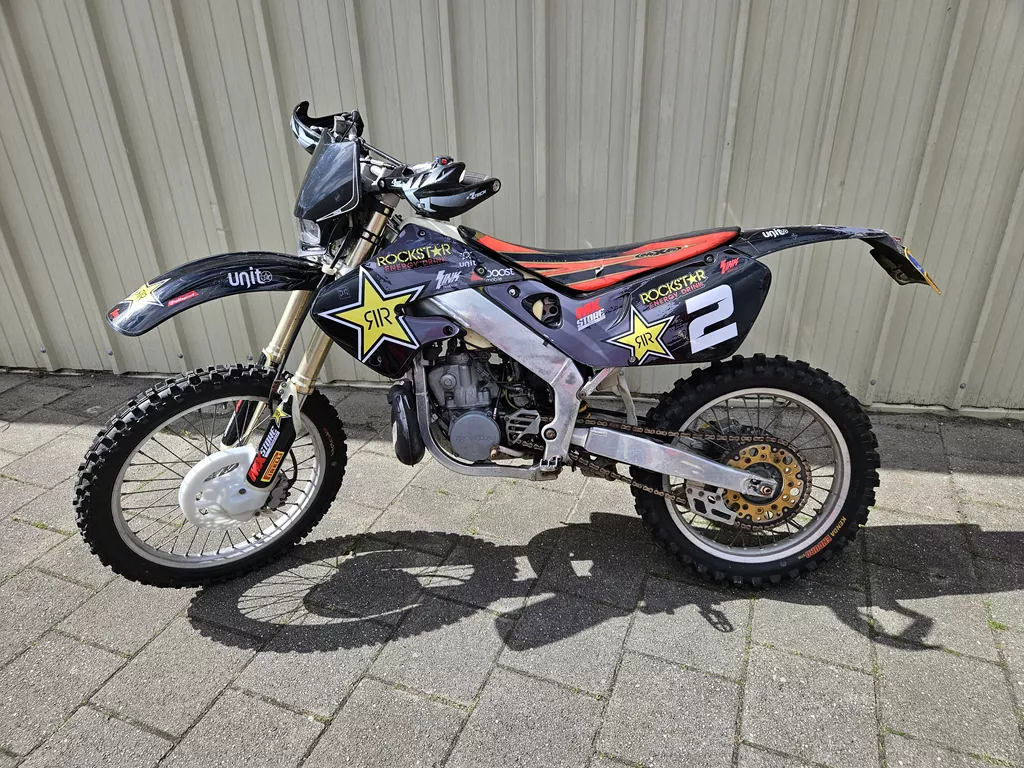 Honda CR250 met kenteken