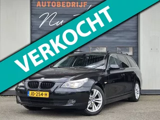 BMW 5-serie Touring 523i Automaat|Leer|Pano|Navi|Xenon|