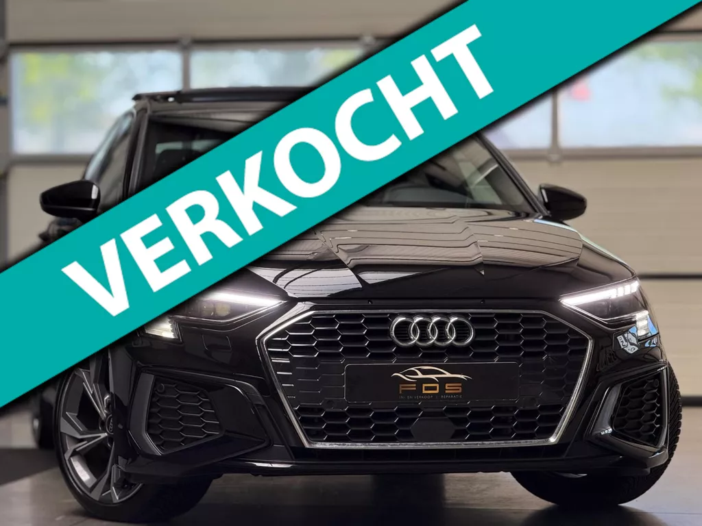 Audi A3 Sportback 40 TFSIe|3x S-line|Pano|ACC|B&amp;O|BTW|Dealer onderhouden