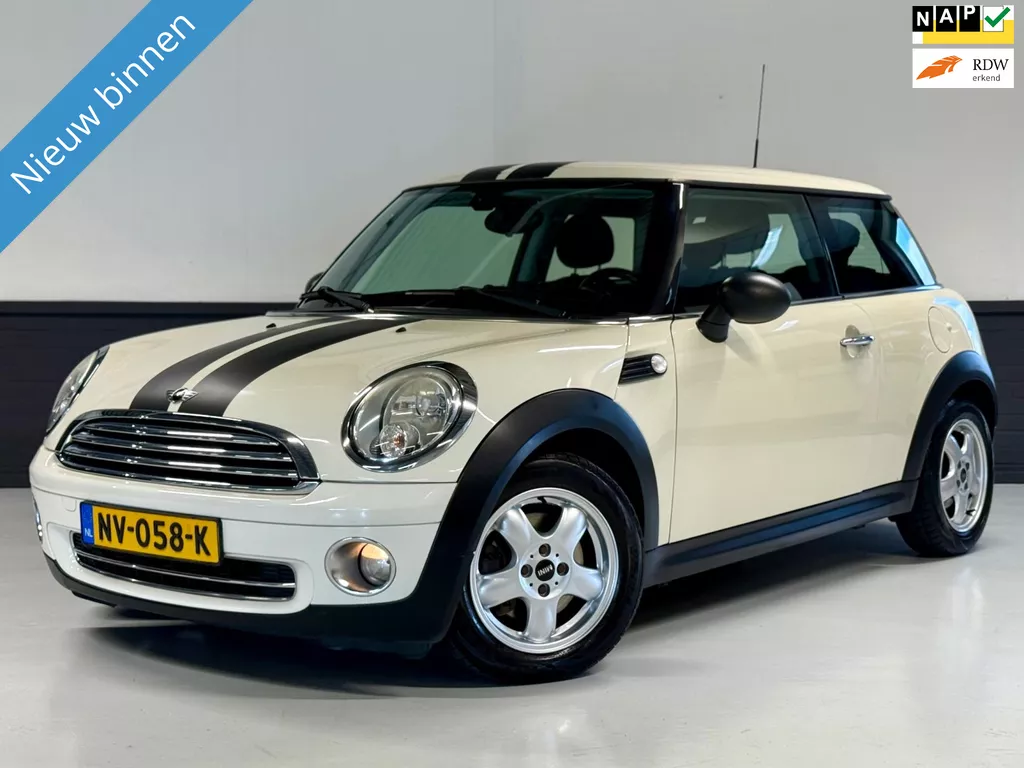 Mini Mini 1.4 One Airco|PDC|LM Velgen!!