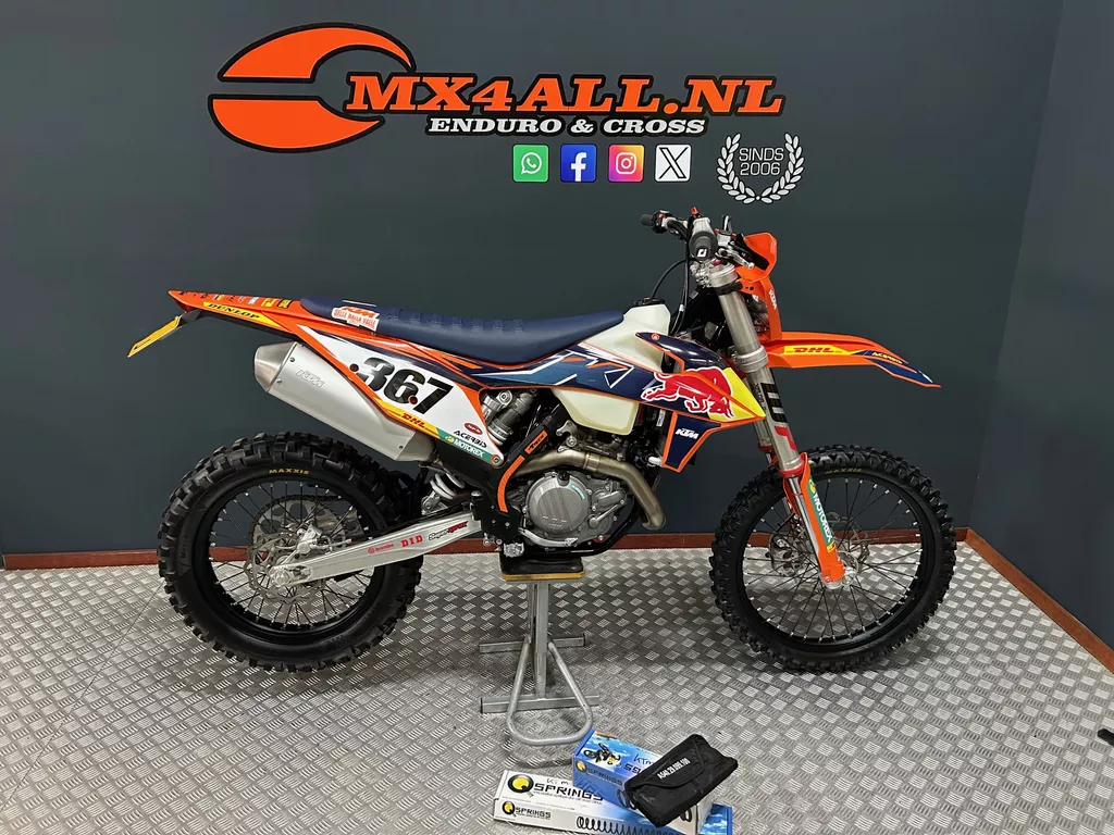 KTM 450 EXC-F 2022 Nieuw ! 6 uur / 235 km !!! Unieke koop !!! geen 250 / 350 / 500 EXC