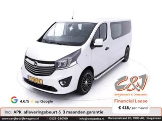 Opel Vivaro 1.6 CDTI L2H1 Dubbel Cabine Sport bi-turbo airco navi cruise 418,- p/md