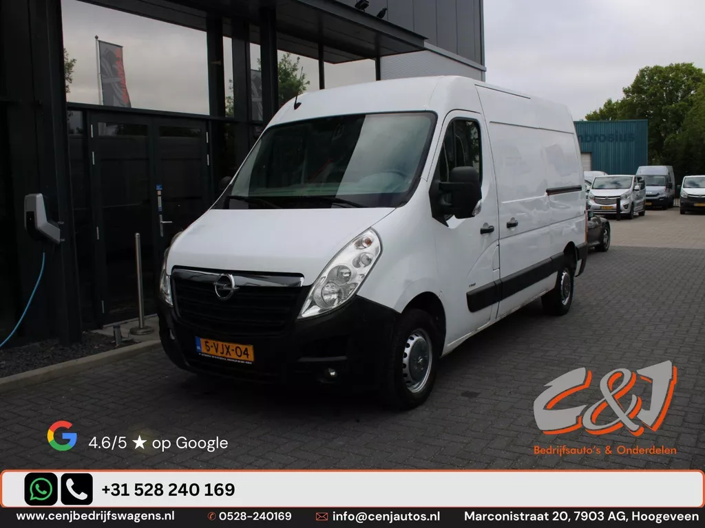 Opel Movano 2.3 CDTI L2H2 airco navi cruise 2 x schuifdeur apk 12-02-2026