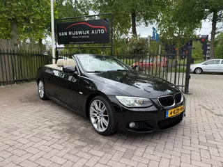 BMW 3-serie Cabrio 320d High Exe M-Sport Xenon Leder Nav Clima Stoelverw
