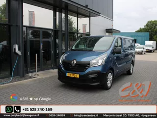 Renault Trafic 1.6 dCi T27 L1H1 Turbo2 Energy airco navi 3 zits zijschade