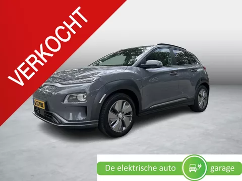 Hyundai Kona EV Premium 64 kWh SOH 96.8% | Trekhaak | Warmtepomp | 1 fase |