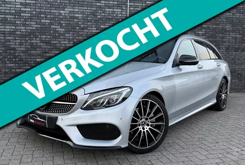 Mercedes-Benz C-klasse Estate 180 CDI Sport Edition AMG Line|Panorama|Burmester|Memory|360 Camera|NAP|Ambient light