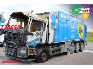 MAN TGS 36.480 8X4 MTS Dino 5 12m3 Saugbagger Euro 6