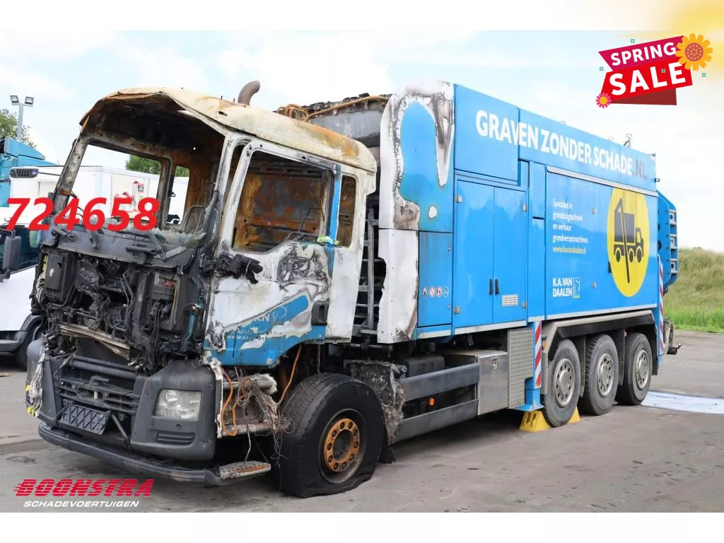 MAN TGS 36.480 8X4 MTS Dino 5 12m3 Saugbagger Euro 6