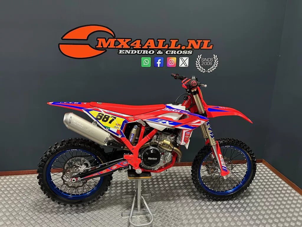 KTM 450 Beta RX 2025 5 uur Nieuwstaat KYB Vering no KTM 450 SXF