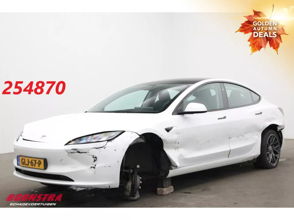 Tesla Model 3 RWD 60 kWh Pano Full Self Driving ACC Ventilatie AHK