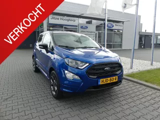 Ford EcoSport 1.0 EcoBoost ST-Line Black CRUISE, CLIMA, NAVI, CAMERA, WINTER PACK, AFN. TREKHAAK 900KG, 63.971KM