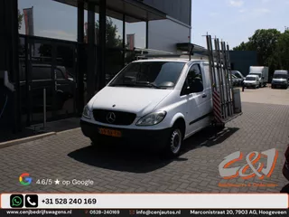 Mercedes-Benz Vito 109 CDI 320 Amigo glasresteel imperiaal 3 zits 189.000 km apk 03-2026