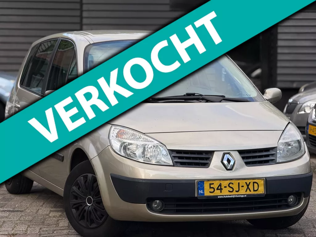 Renault Sc&eacute;nic 1.6-16v|Automaat|Cruise|Trekhaak