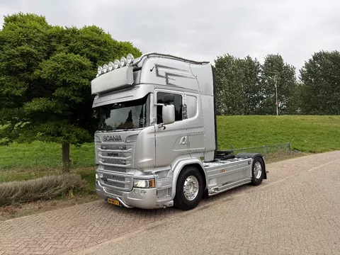 Scania R R580 4X2 EUR6 Retader Full Air 2x Tank