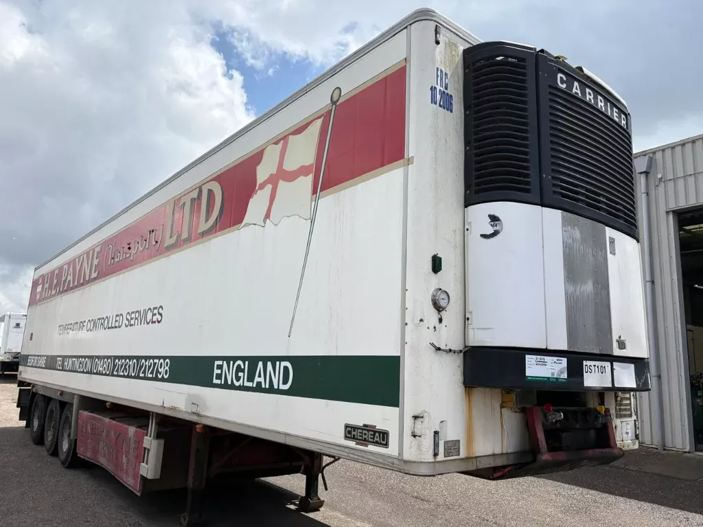 Chereau Full chassis , Palletbox, BPW Schreiber, writer