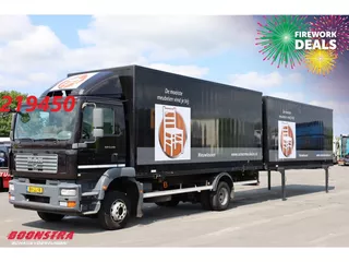 MAN TGM 12.240 Full Air BDF 2X Laadbak 527252 Km!!