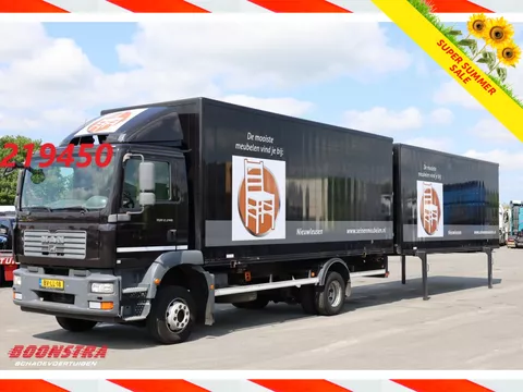 MAN TGM 12.240 4X2 LL Full Air Manual BDF 2X Laadbak Euro 4