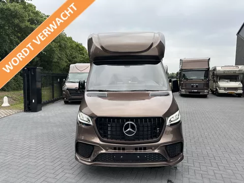 Mercedes-Benz Sprinter 319 AMG 2-paards paardenvrachtwagen B-rijbewijs