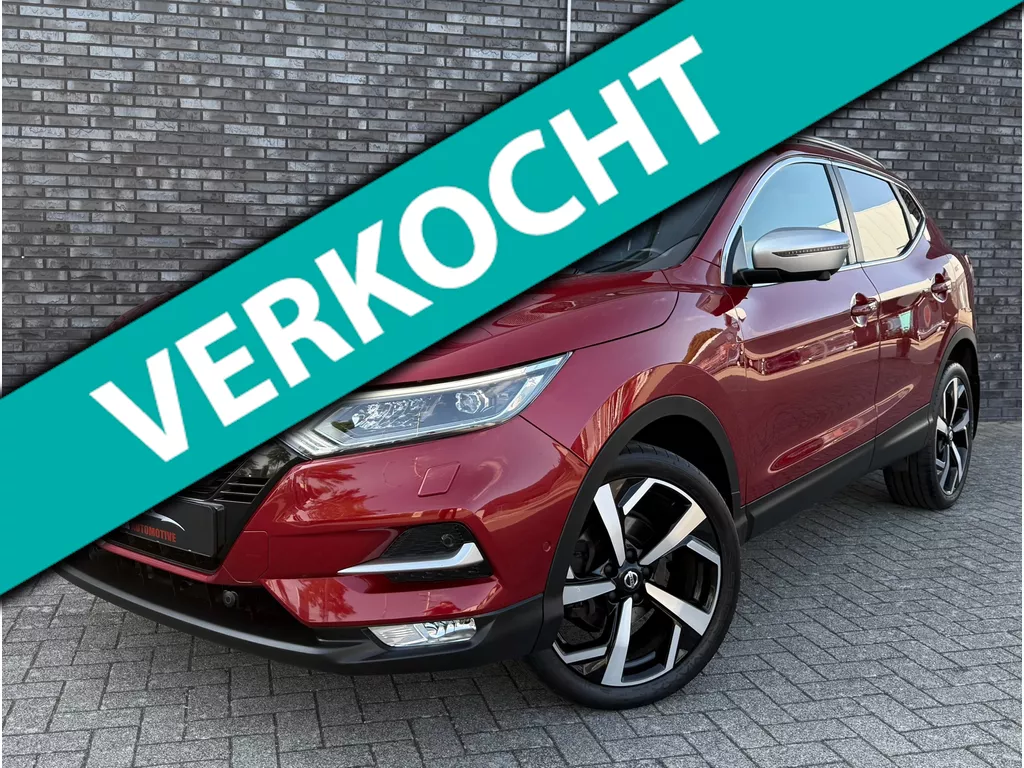 Nissan Qashqai 1.3 DIG-T Tekna + 159pk|Panorama|1500kg Trekgewicht|Bose|Cruise|Trekhaak|Apple Carplay