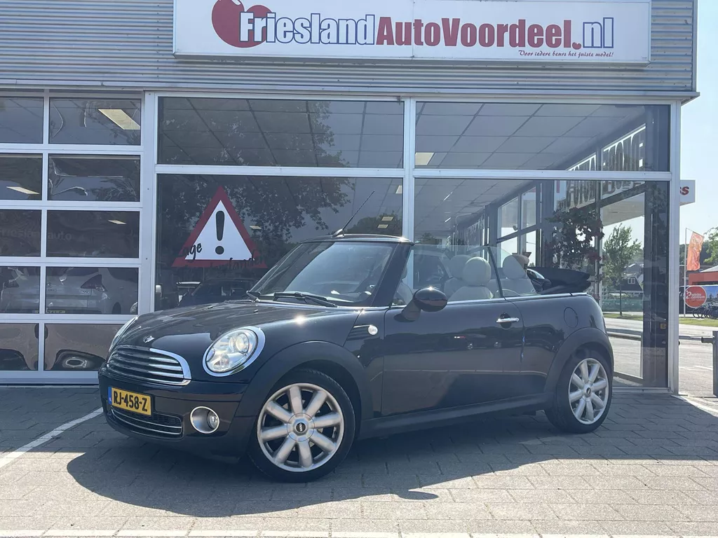 Mini Mini Cabrio 1.6 Cooper /Airco/Volleder/Stoelverw./APK 08-2026/