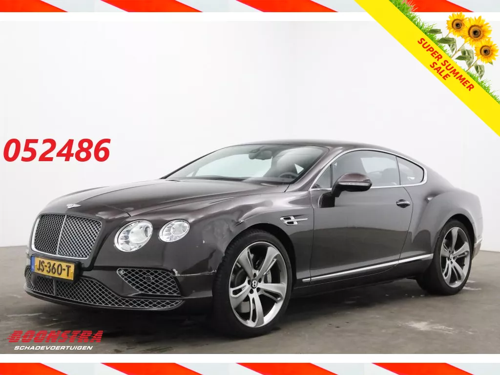 Bentley Continental GT 4.0 V8 LED ACC Naim Memory Massage Ventilatie 66.458 km!