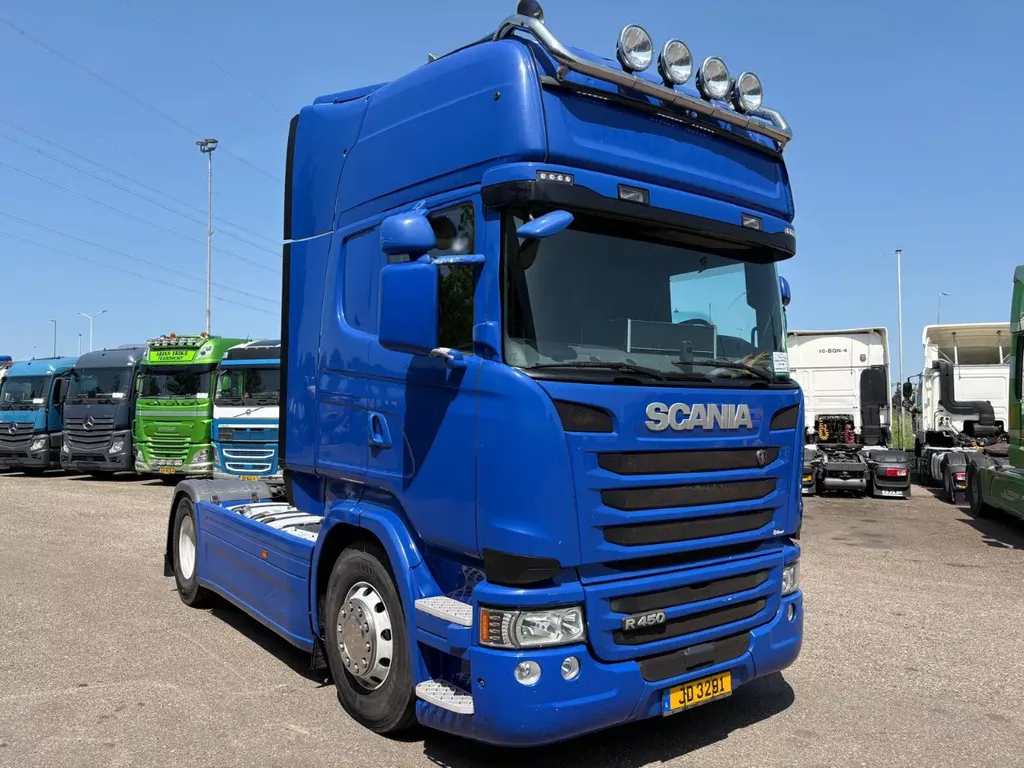 Scania R R450 Retader 2 x tank, kein EGR, no EGR, SIdeskirts, fenders. Dachklime Webasto, roof airco