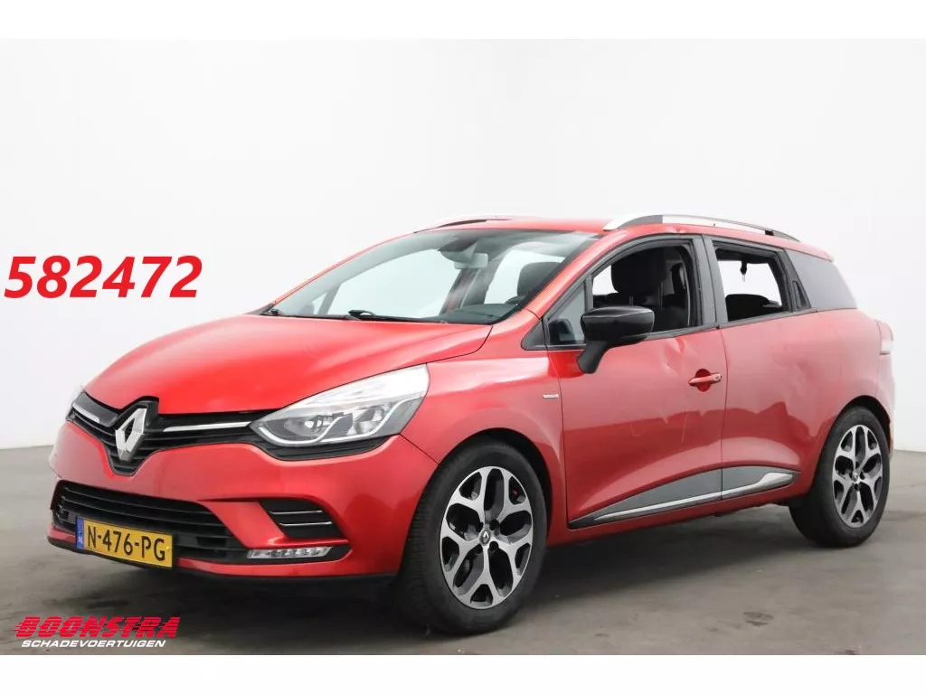 Renault Clio Estate 0.9 TCe Life Navi Clima Cruise SHZ PDC 60.799 km!