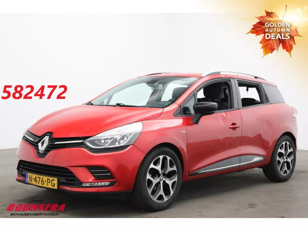 Renault Clio Estate 0.9 TCe Life Navi Clima Cruise SHZ PDC 60.799 km!