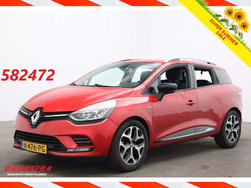 Renault Clio Estate 0.9 TCe Life Navi Clima Cruise SHZ PDC 60.799 km!