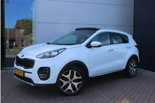 Kia Sportage 1.6 T-GDI 177pk GT-Line Leer Airco Panoramadak Camera Trekhaak 1900kg