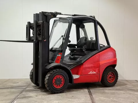 Linde H40D Triplex Sideshift Freelift Diesel