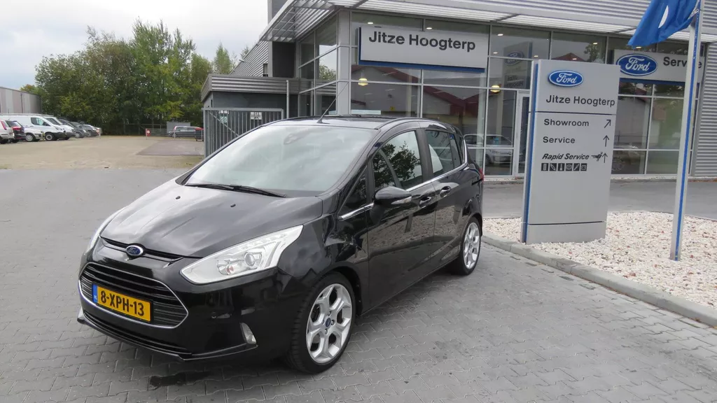 Ford B-Max 1.0 EcoBoost Titanium CRUISE, CLIMA, NAVI, VERWARMDE VOORRUIT, CAMERA, TREKHAAK, 97.665KM