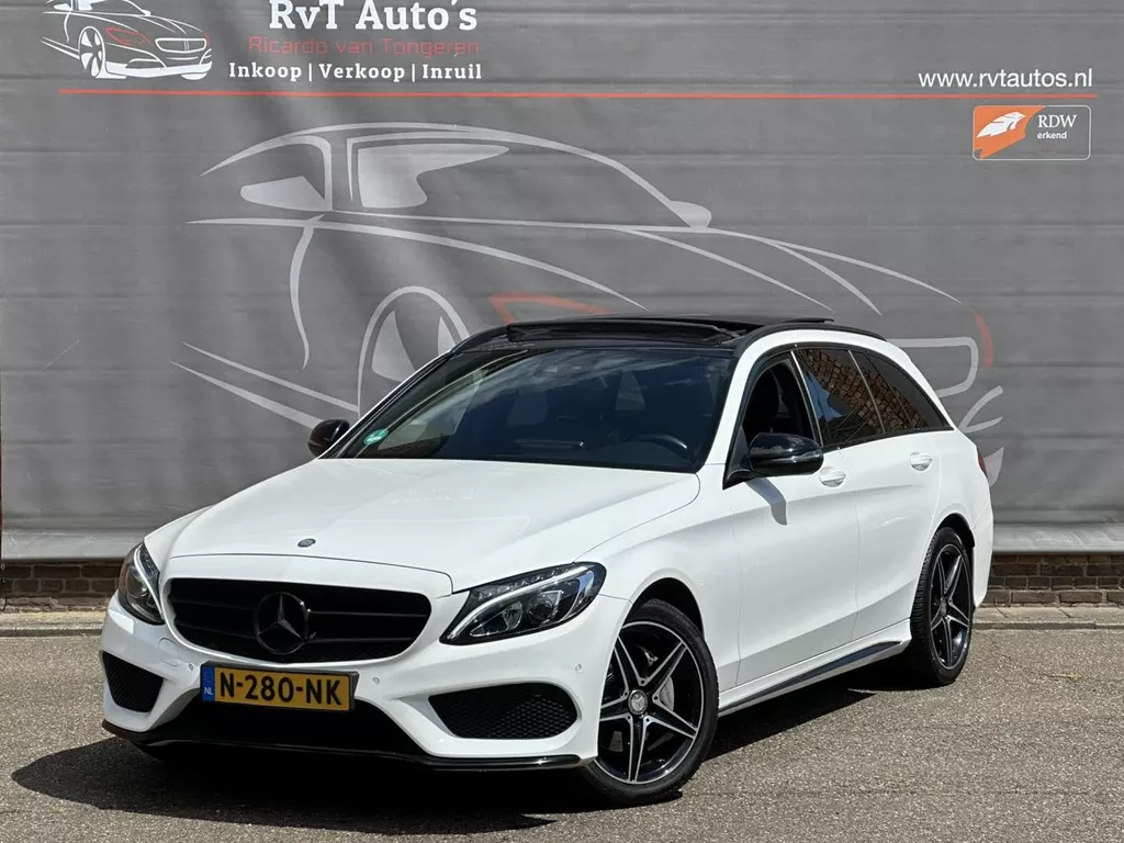 Mercedes-Benz C-klasse Estate 180 AMG-Line Nieuwstaat,AMG,Panoramadak
