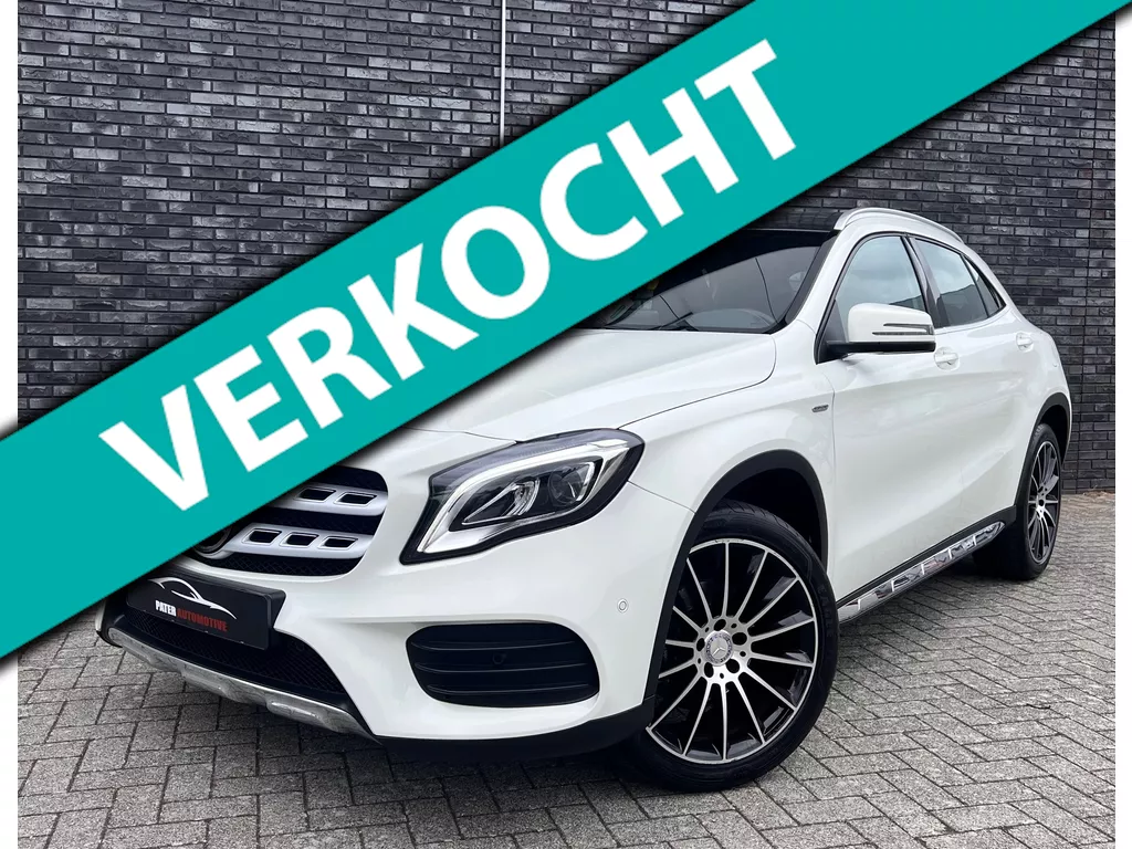 Mercedes-Benz GLA-klasse 180 Edition One AMG AppleCarplay|Camera|Cruise|Navi Groot|19 Inch|AMG Pakket|Edition One|Leren dashboard