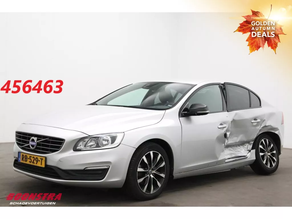 Volvo S60 1.5 T2 Aut. Kinetic Leder Clima Cruise PDC 107.824 km!
