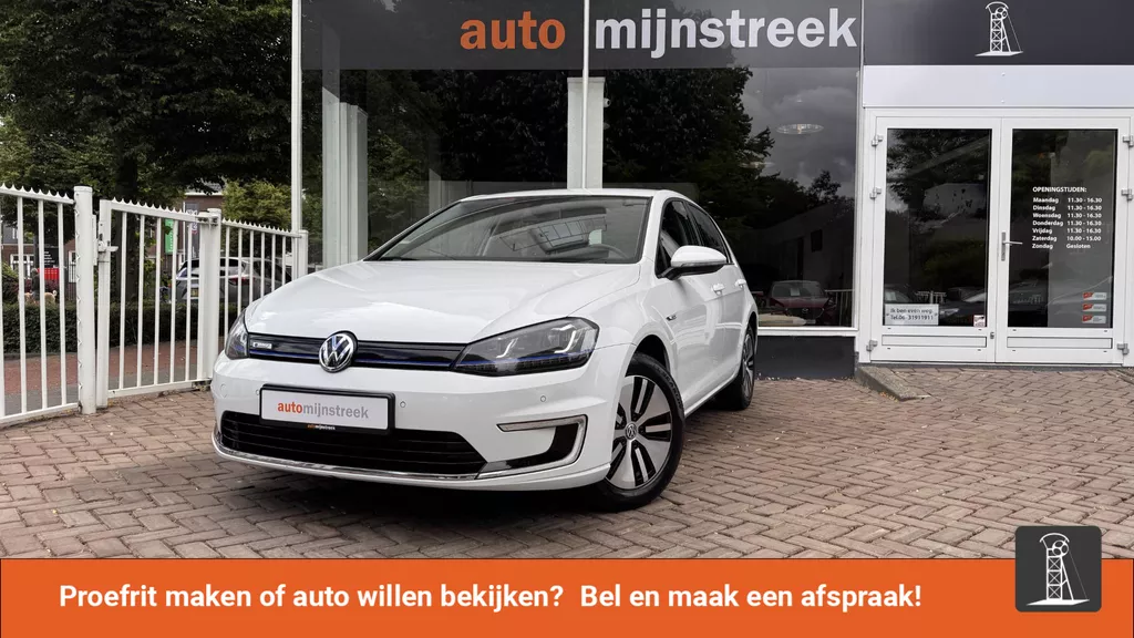 Volkswagen e-Golf e-Golf | Volledig onderhouden |