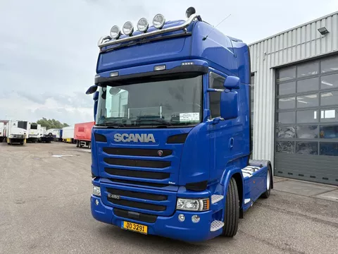 Scania R R450 Retader 2 x tank, kein EGR, no EGR, SIdeskirts, fenders. Dachklime Webasto, roof airco