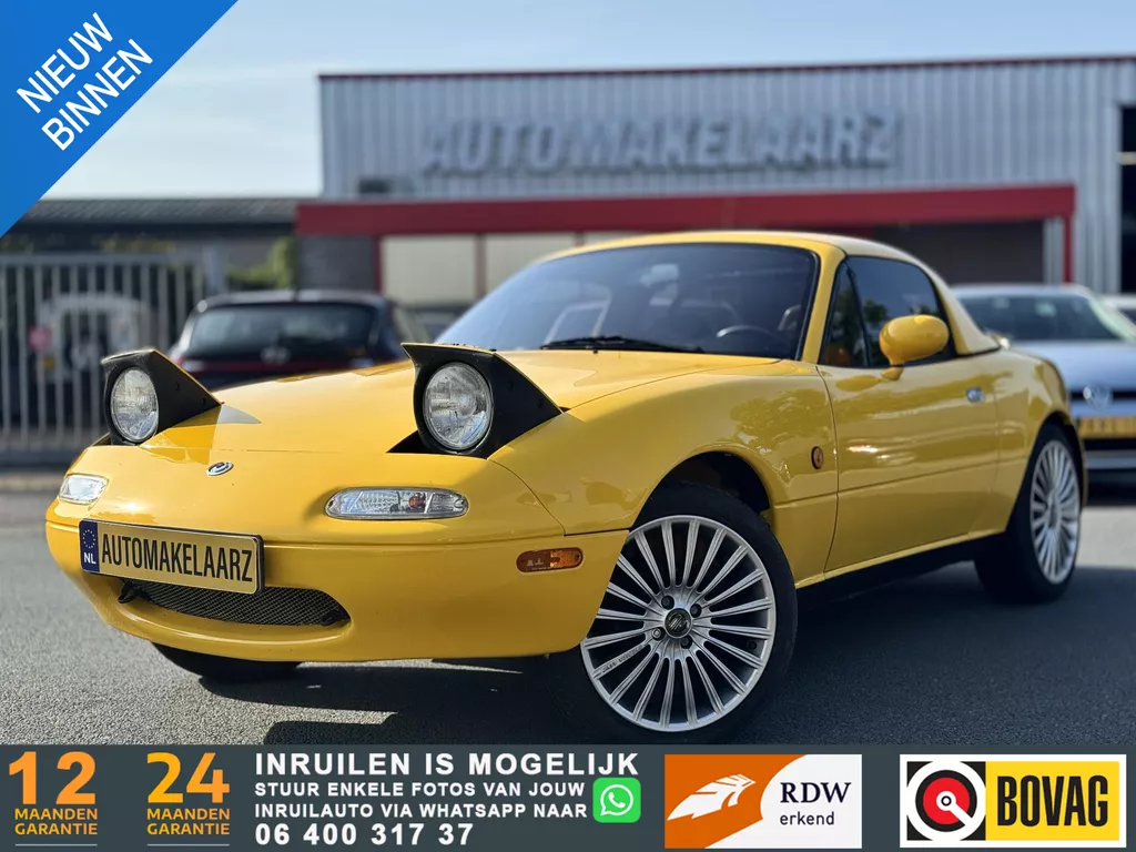 Mazda MX-5 1.6i Miata Model-Hardtop-Uniek exemplaar-ZGA NIEUW