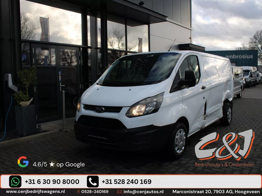 Ford Transit Custom 270S 2.0TD105Pk/77Kw M6 FWD Trend airco 3 zits