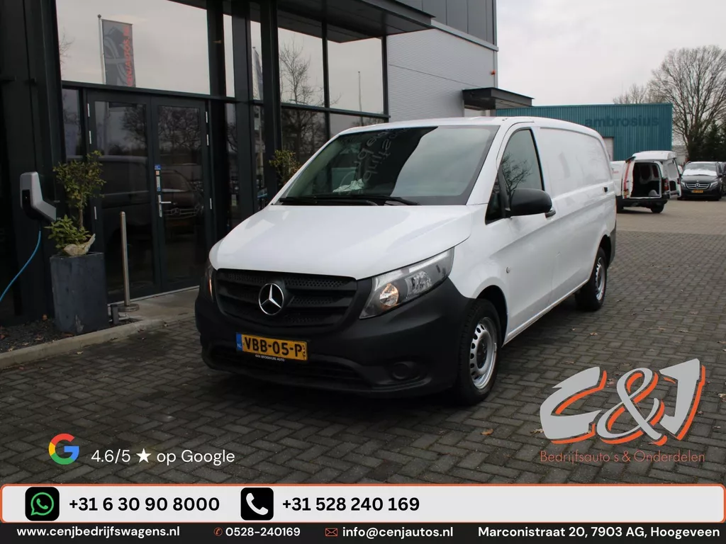 Mercedes-Benz Vito 111 CDI Lang airco cruise navi elek pakket marge