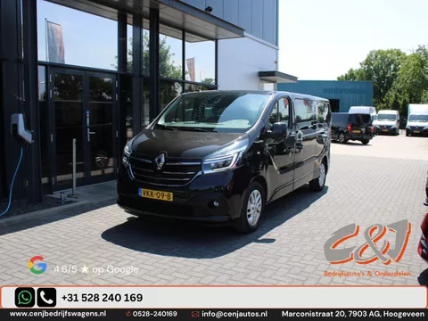 Renault Trafic 2.0 dCi 145 T29 L2H1 Dubbele cabine luxe airco navi cruise achterschade
