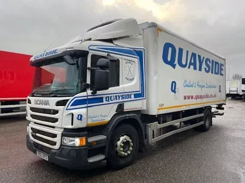 Scania P P230 frigo, RHD, manual, THermoking T 1000 R 50