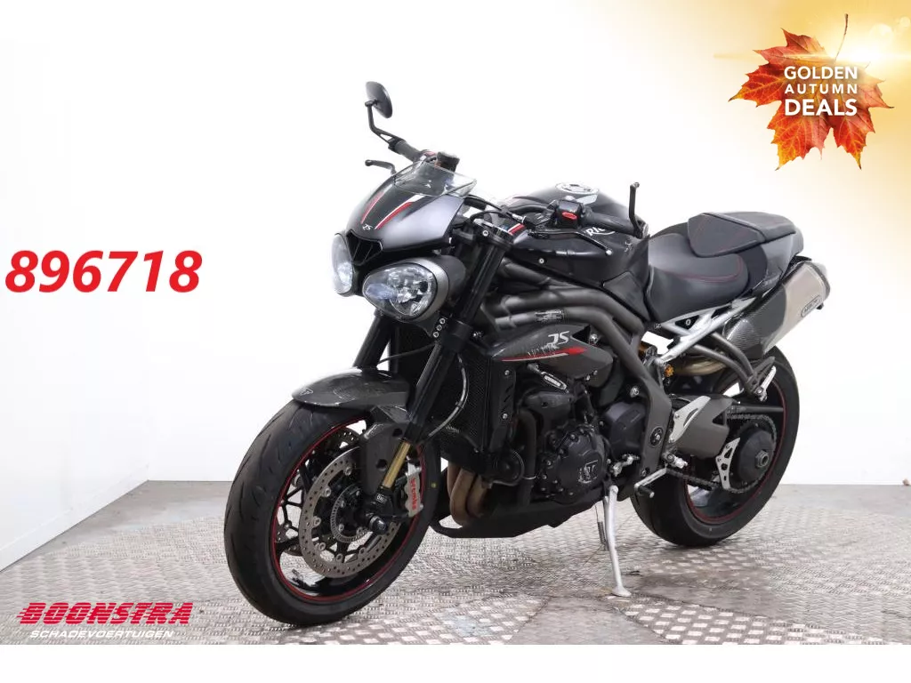 Triumph Speed Triple 1050 RS ABS Arrow Heizgriffe Cruise 21.402 km!