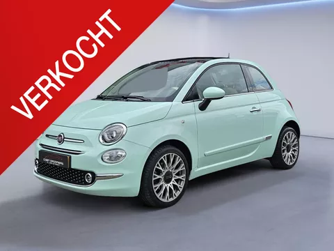 Fiat 500 1.2 Lounge /Apple Carplay/Pano/Cruise Contr./Airco/Parkeersens./DAB+/Navi/16''LMV/(MET GARANTIE*)