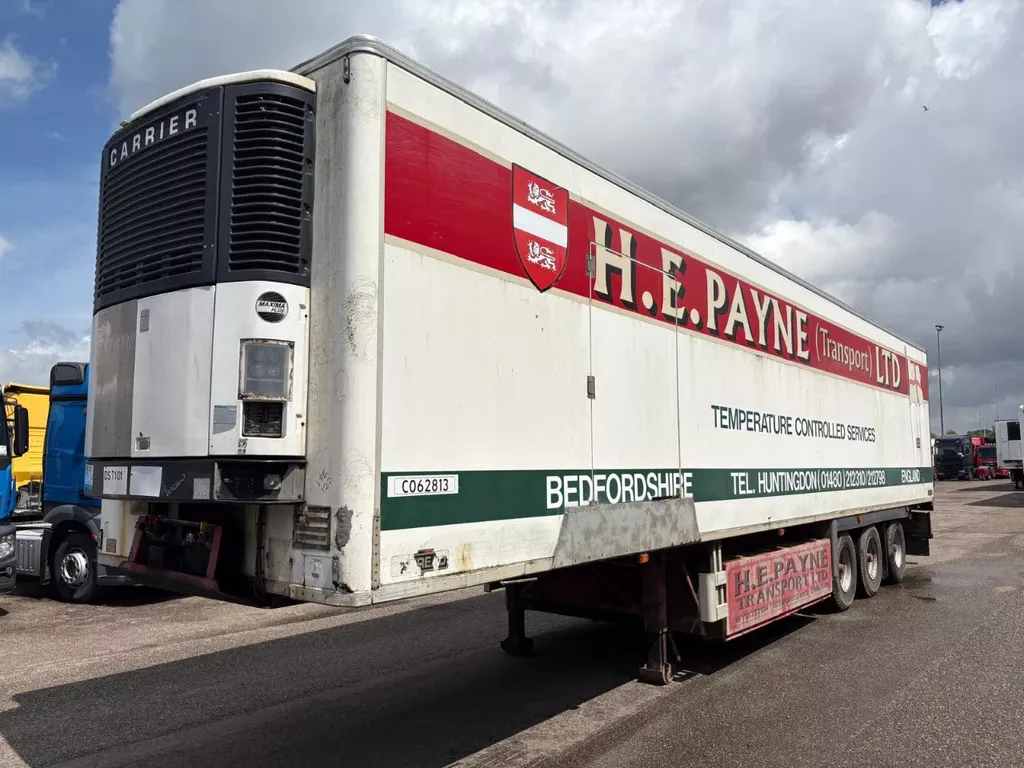 Chereau Full chassis , Palletbox, BPW Schreiber, writer