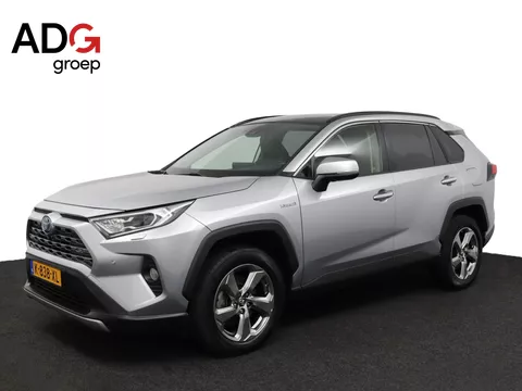 Toyota RAV4 2.5 Hybrid AWD Executive | Adaptive Cruise Control | Navigatie | Parkeersensoren | Lederen bekleding | Achteruitrijcamera | Trekhaak | 1650 kg trekgewicht | Panoramadak |