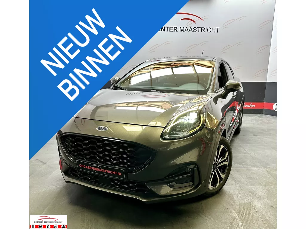 Ford Puma 1.0i Ecoboost mHEV 114kW ST-Line X 155PK Stoelverwarming,Stuurverwarming,Trekhaak afneembaar, etcc...