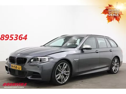 BMW 5 Serie Touring M550xd Pano LED ACC Memory H/K HUD AHK SHZ LRHZ