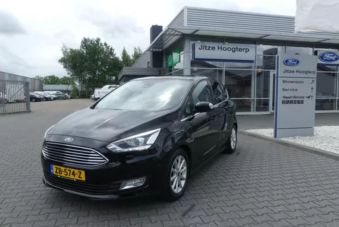 Ford C-Max 1.5 Titanium CRUISE, CLIMA, NAVI, WINTER PACK, LEER, PDC V&amp;A, CAMERA, TREKHAAK 1.500KG, 104.351KM